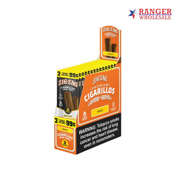 ZIG ZAG 2/99C 15CT GOLD