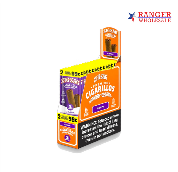 ZIG ZAG 2/99C 15CT GRAPE