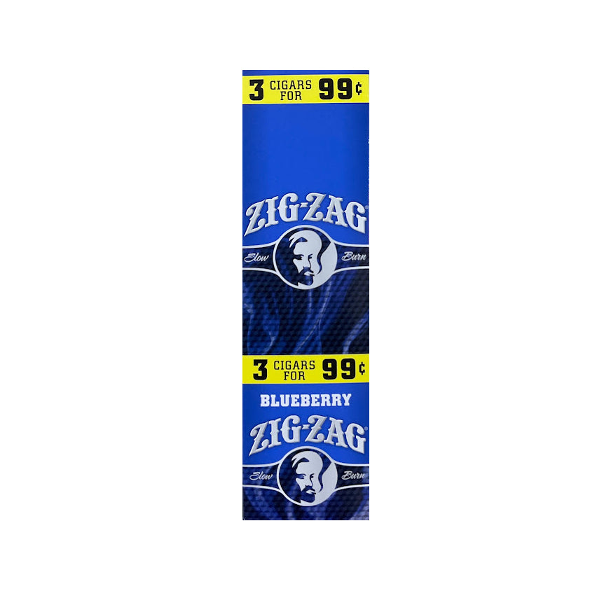 ZIG ZAG BLUEBERRY 3 /99 CENT
