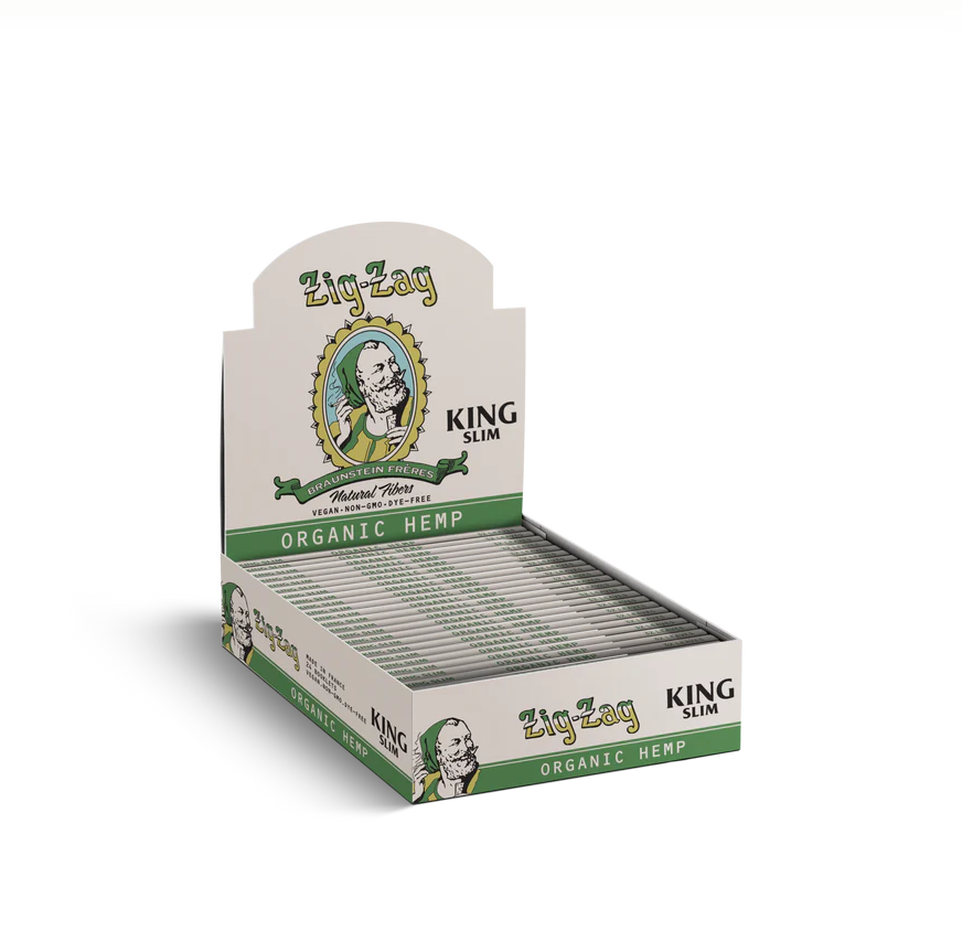 ZIG ZAG PAPER ORGANIC KING24CT