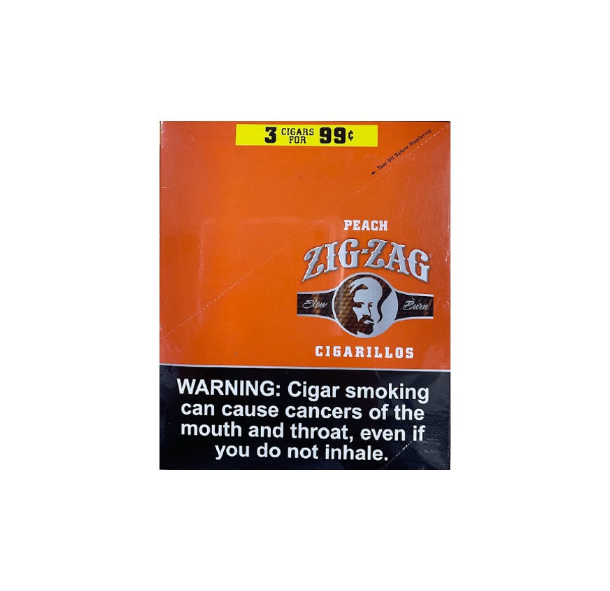 ZIG ZAG PEACH 3 /99 CENT