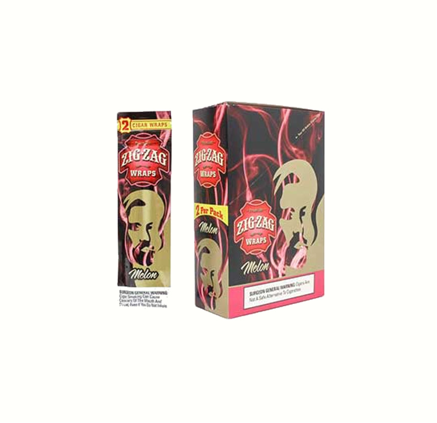 ZIG ZAG WRAPS 25/2CT MELON