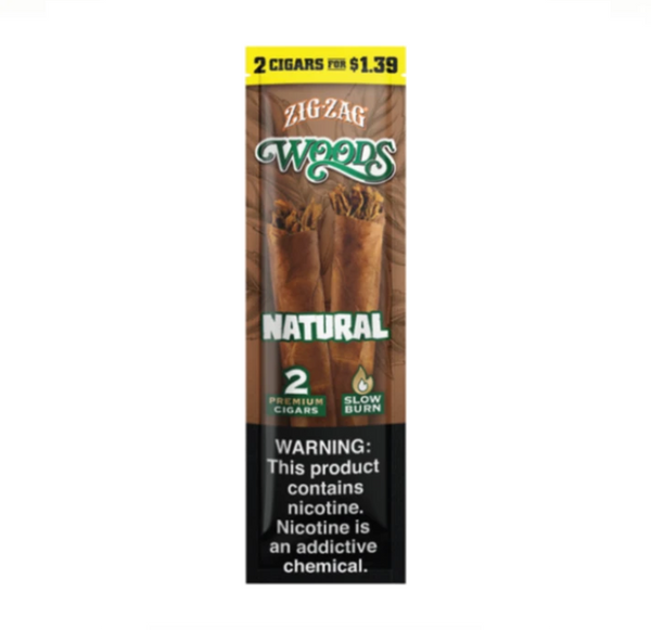 ZIG ZAG WD NATURAL 2/1.39