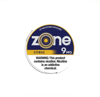 ZONE CITRUS 9MG 5CT