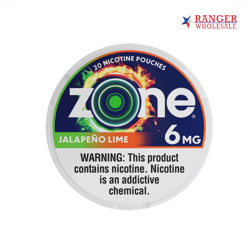 ZONE JALAPENO LIME 6MG 5CT