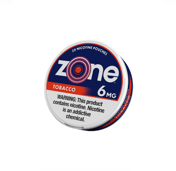 ZONE TOBACCO 6MG 5CT