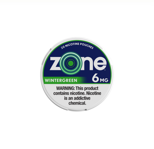 ZONE WINTERGREEN 6MG 5CT