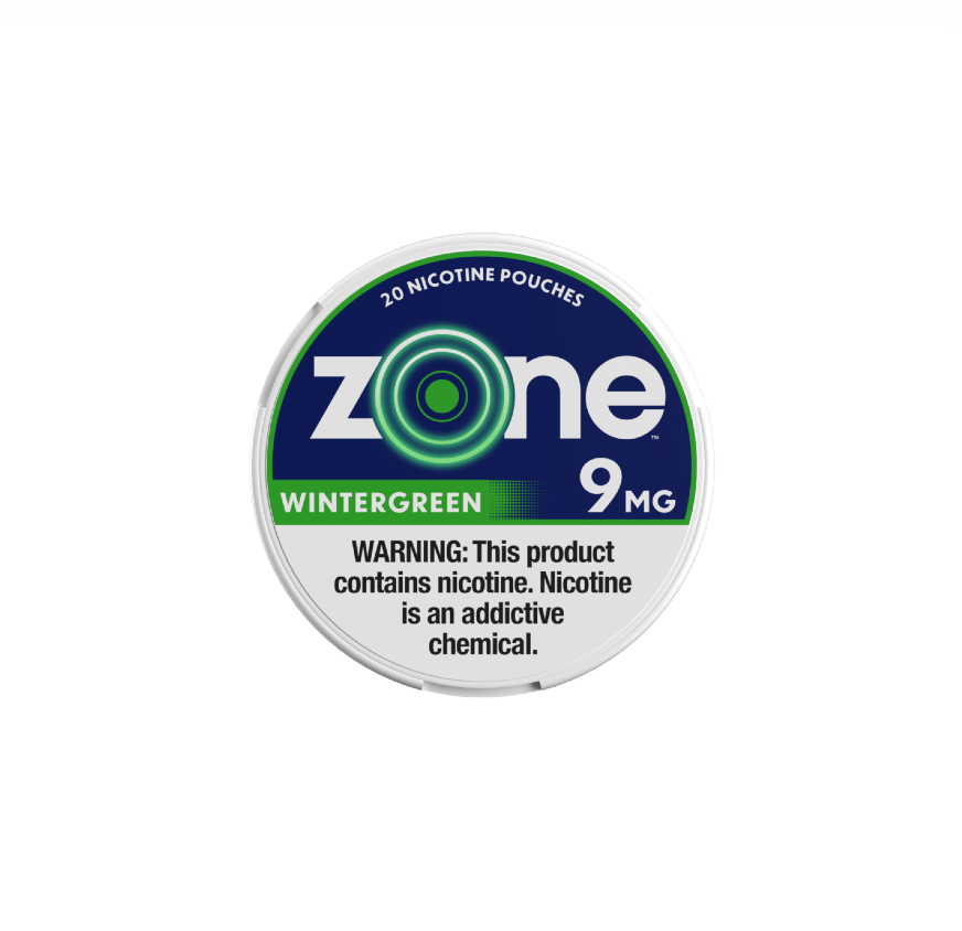 ZONE WINTERGREEN 9MG 5CT