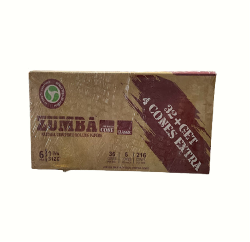 ZUMBA CONE1 1/4 CLASSIC 6/36PK