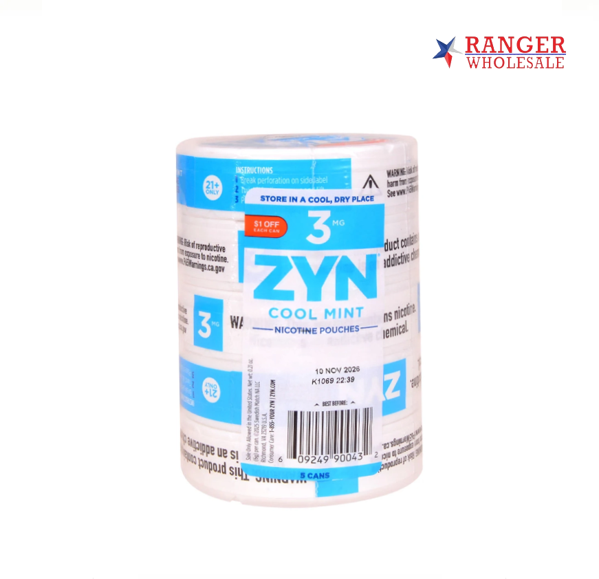 ZYN COOL MINT 3MG $1 OFF