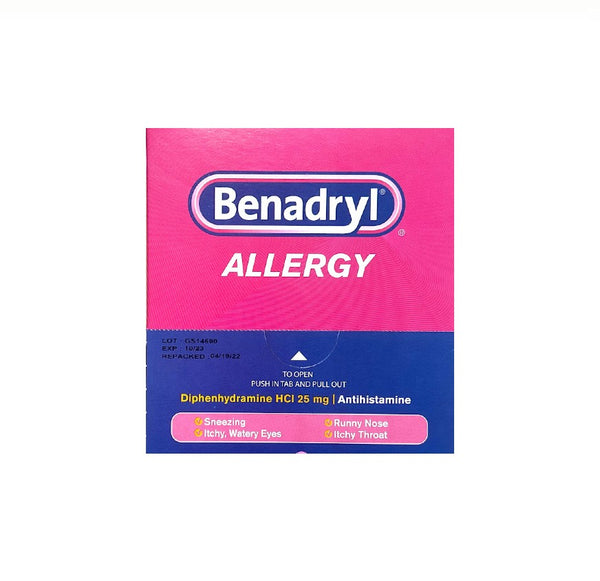 BENADRYL SINGLE -20CT