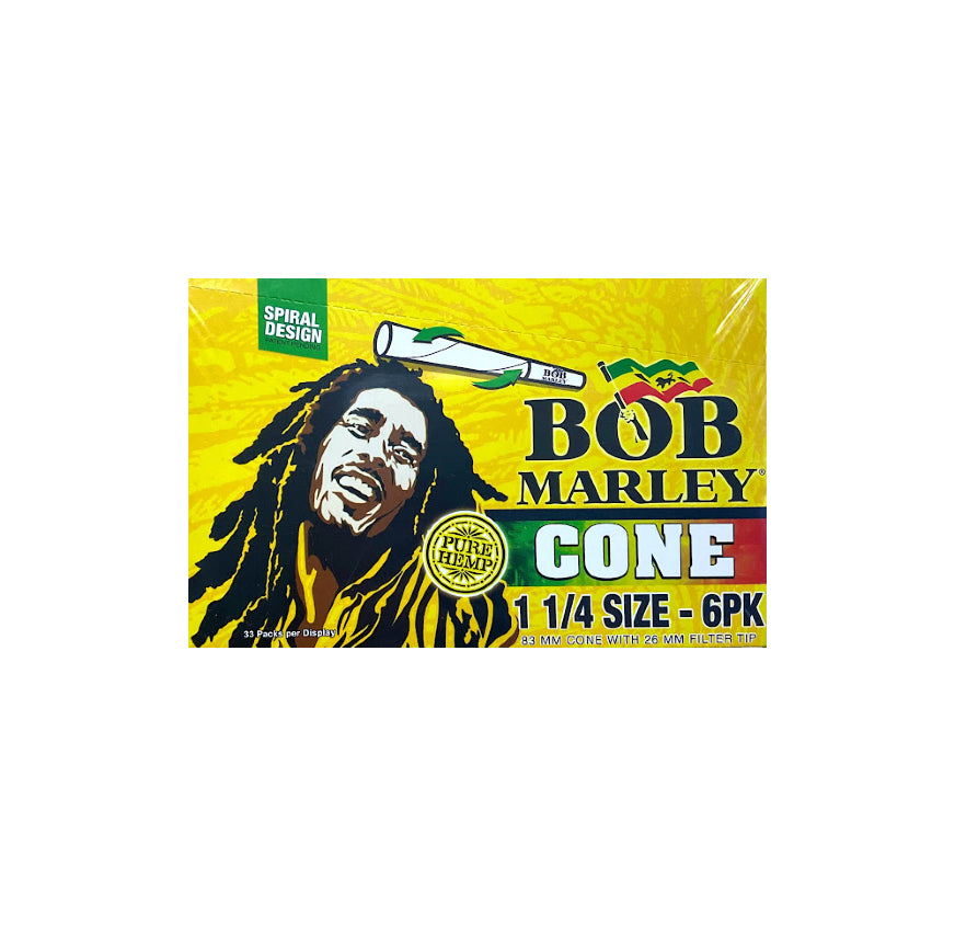 BOB MARLEY CONES 1 1/4 33*6CT