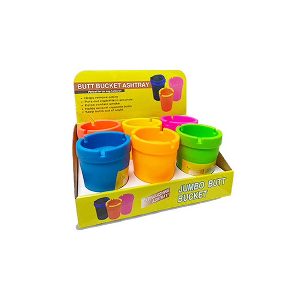 BUTT BUCKET 6CT NEON