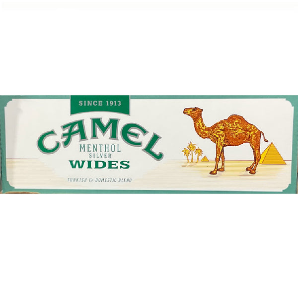 CAMEL WIDE MENTHOL SILVER BX