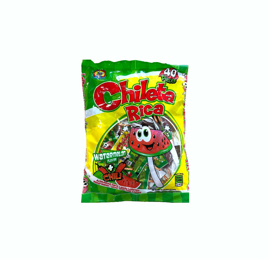 Chileta sandia 40ct (El Azteca