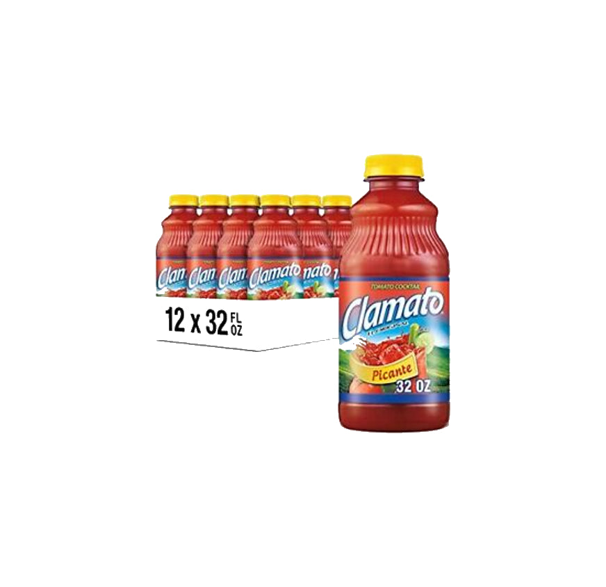 CLAMATO PICANTE 32OZ 12CT