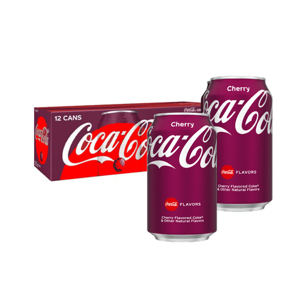COKE CAN 12PK/2CT CHERRY