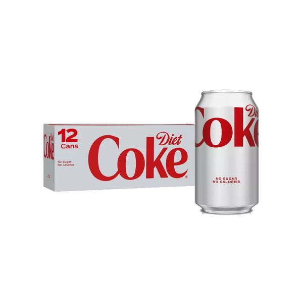 COKE CAN 12PK/2CT DIET