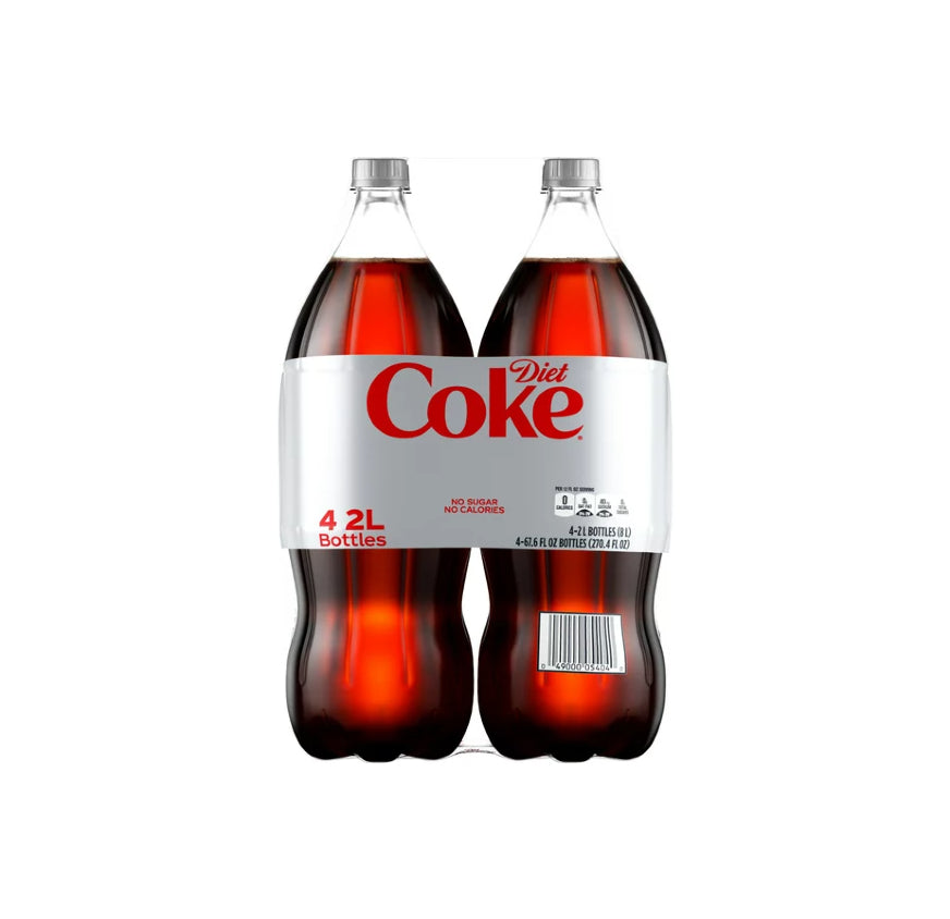 COKE 2 LITTER DIET 8CT
