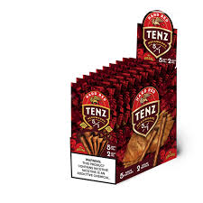 TENZ LEAF CIGAR2/8CT HARD RED