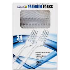 DISPOZEIT HEAVYDUTY FORKS 24CT