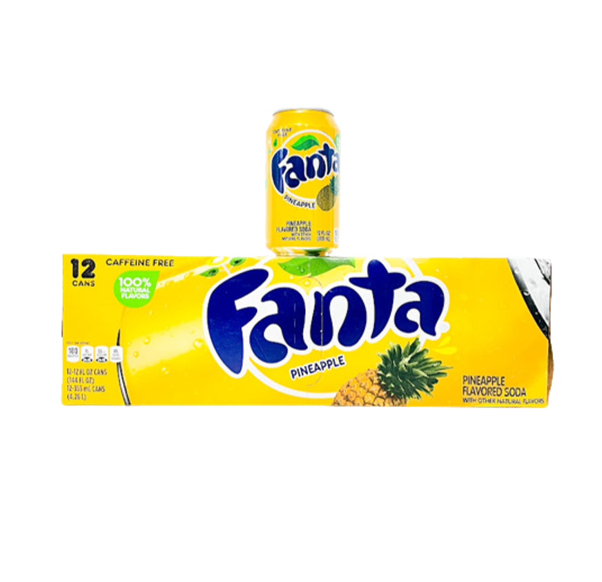 FANTA 12PK/2CT PINEAPPLE
