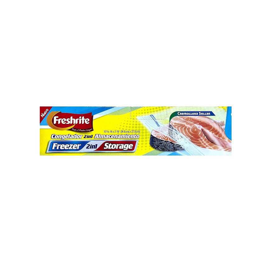 ZIPPER BAG  FRESHRITE 15CT