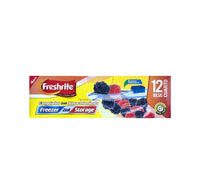 ZIPPER BAG  FRESHRITE 12CT