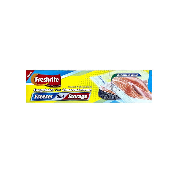 ZIPPER BAG  FRESHRITE 15CT