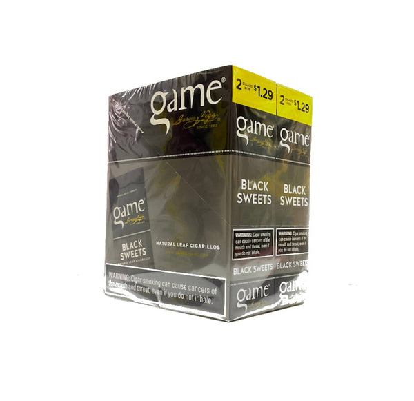 GAME 2/30CT $1.29 BLK SWEET