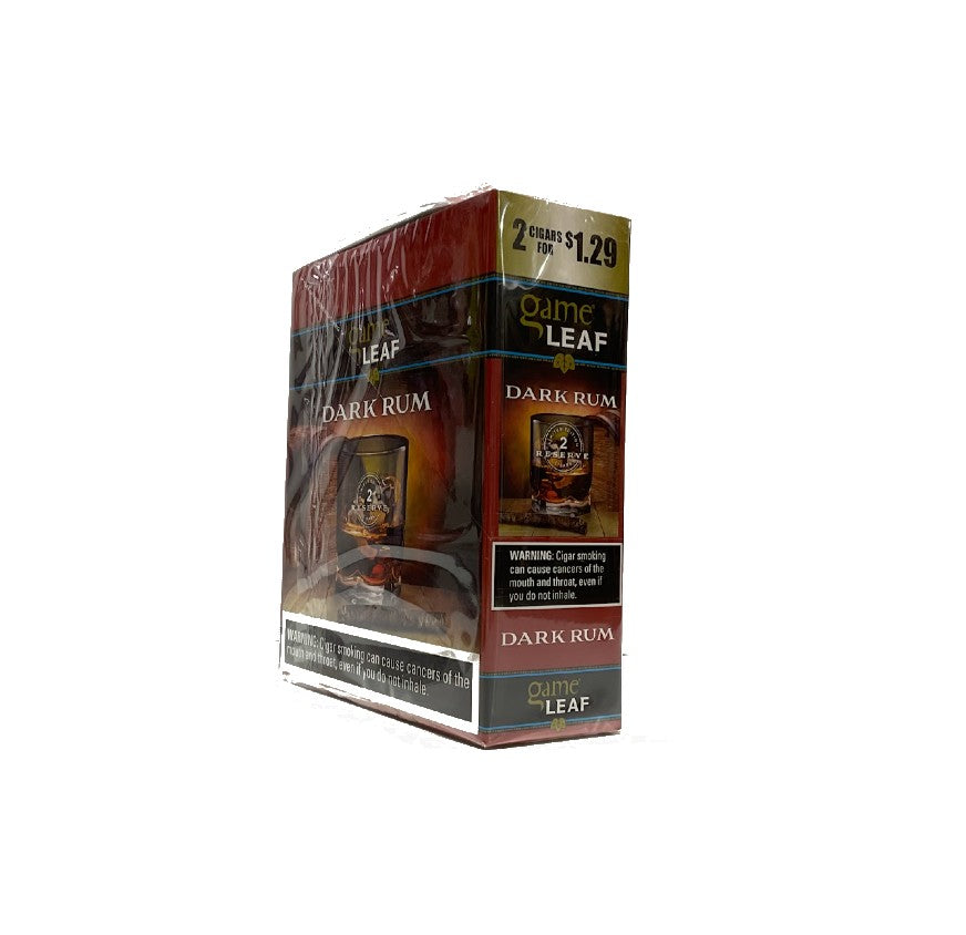 GAME LEAF 2/1.29 DARK RUM