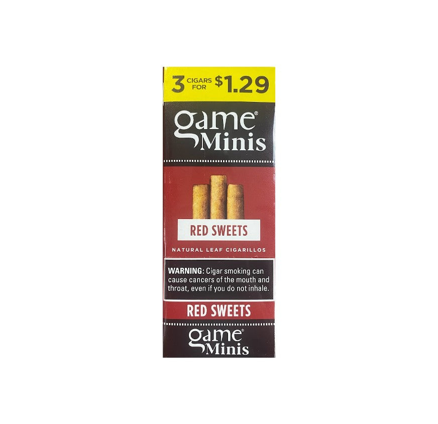 GAME MINI 3 FR$1.29 RED SWEET