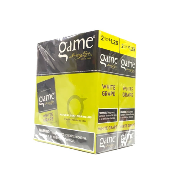 GAME 2/30CT $1.29 WHITE GRAPE
