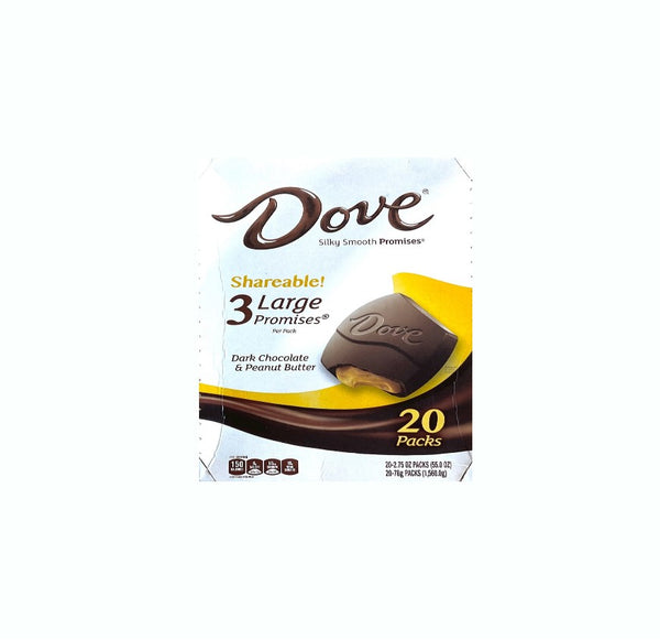 DOVE DRK CHOC PNT BTR KING20CT