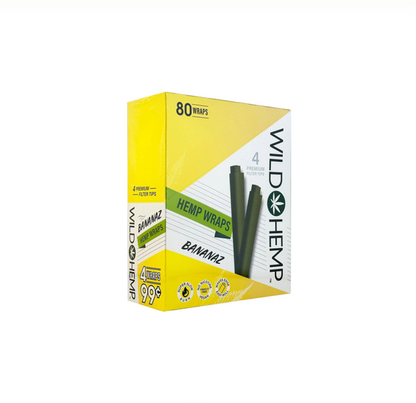 WILD HEMPWRAP 4/20PK BANANAZ