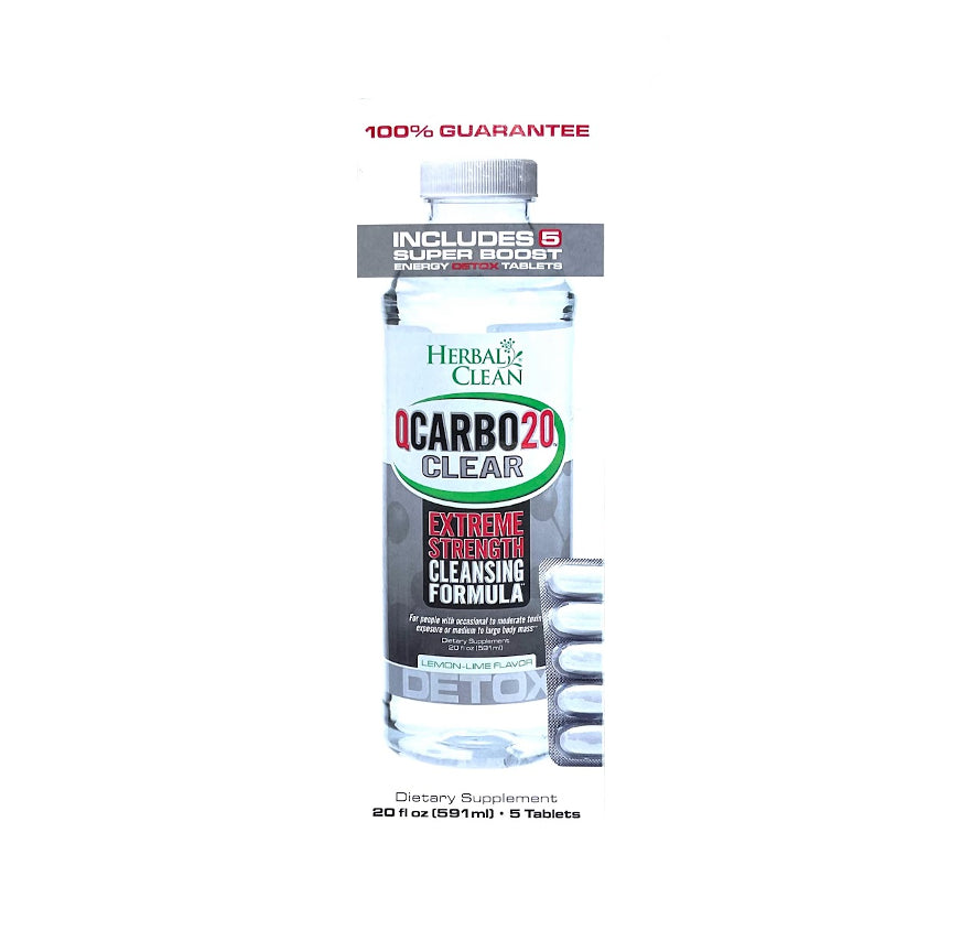 QCARBO 20 CLEAR EXTREME DETOX