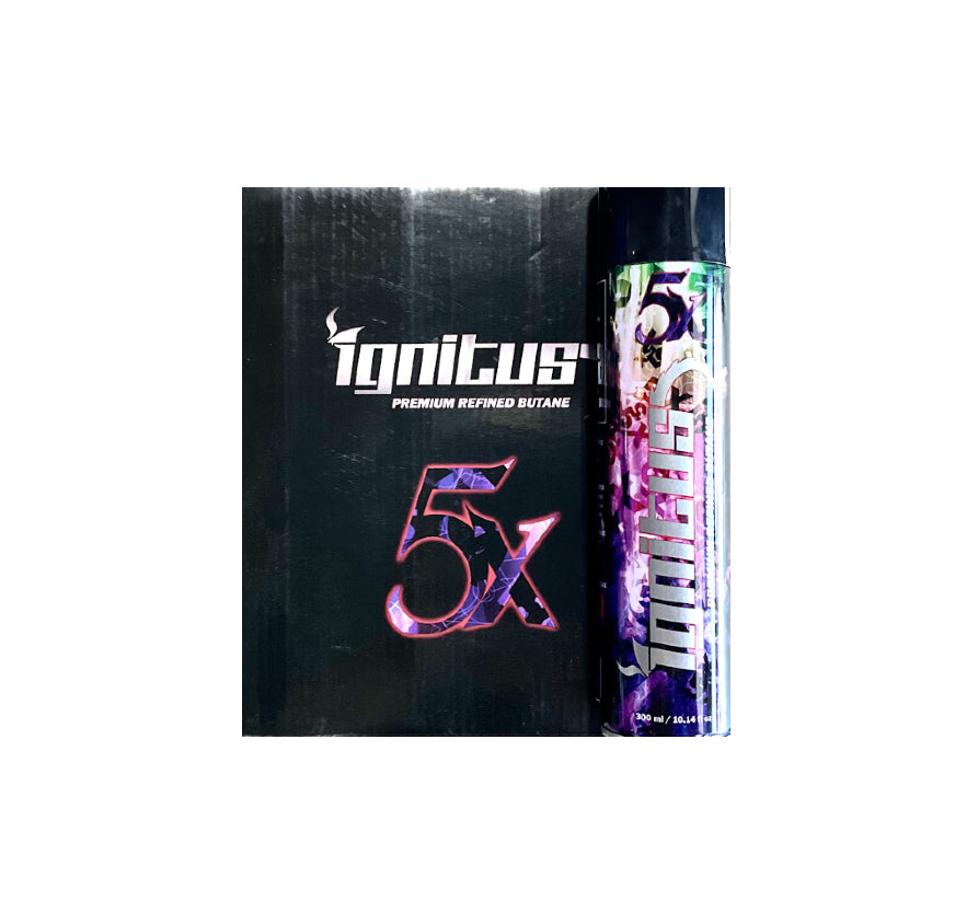 IGNITUS BUTANE 5X 300ml SINGLE