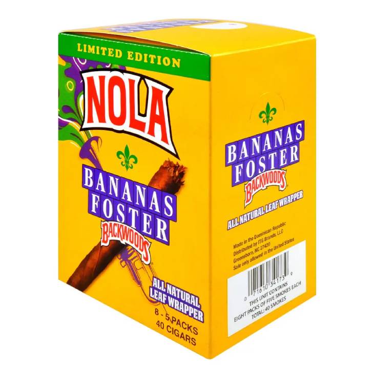 BACKWOODS 5*8PK  BANANA FOSTER