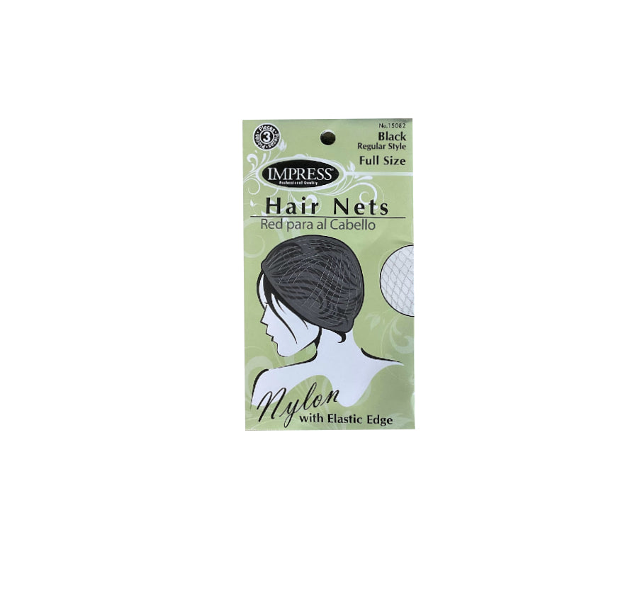 HAIR NETS IMPRESS BLACK