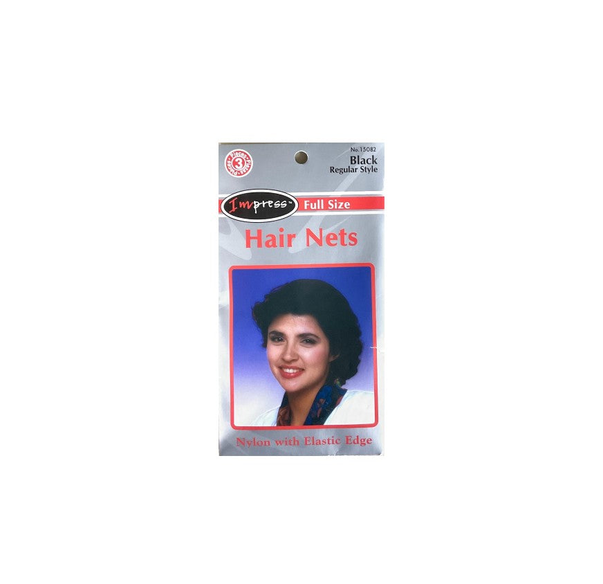 HAIR NETS BLACK 12CT