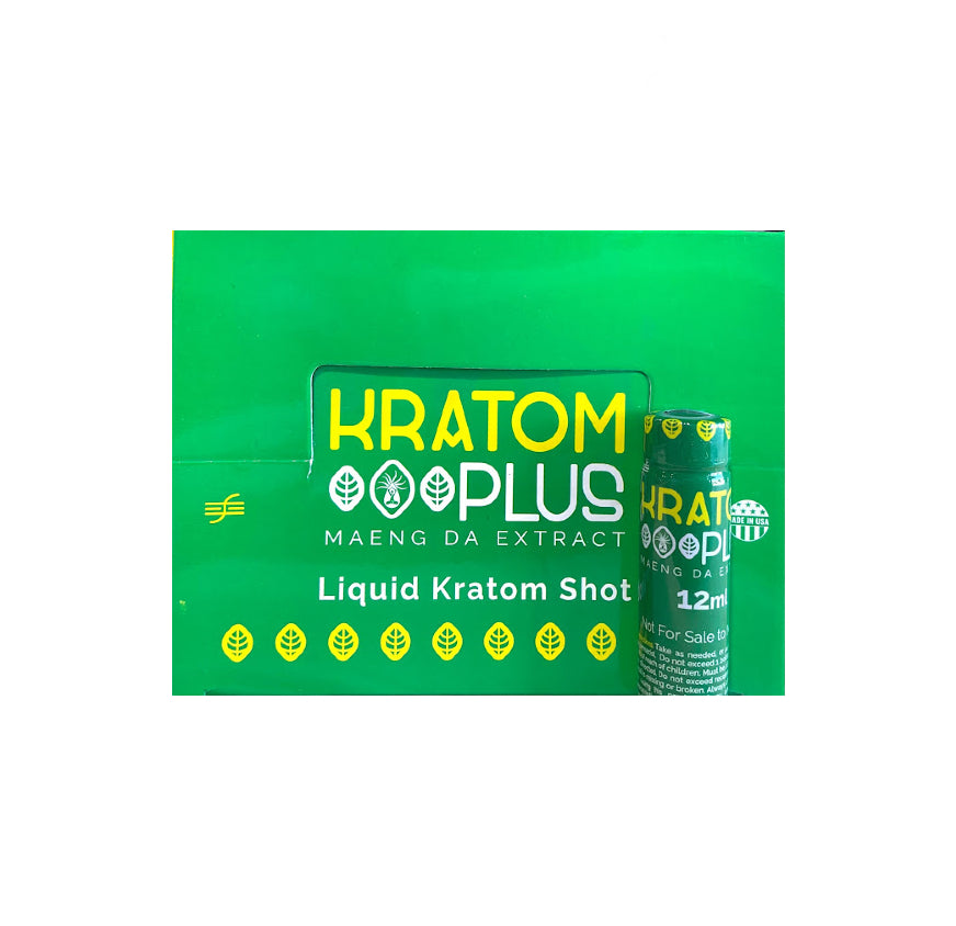 KRATOM PLUS 12ML SHORT 12CT