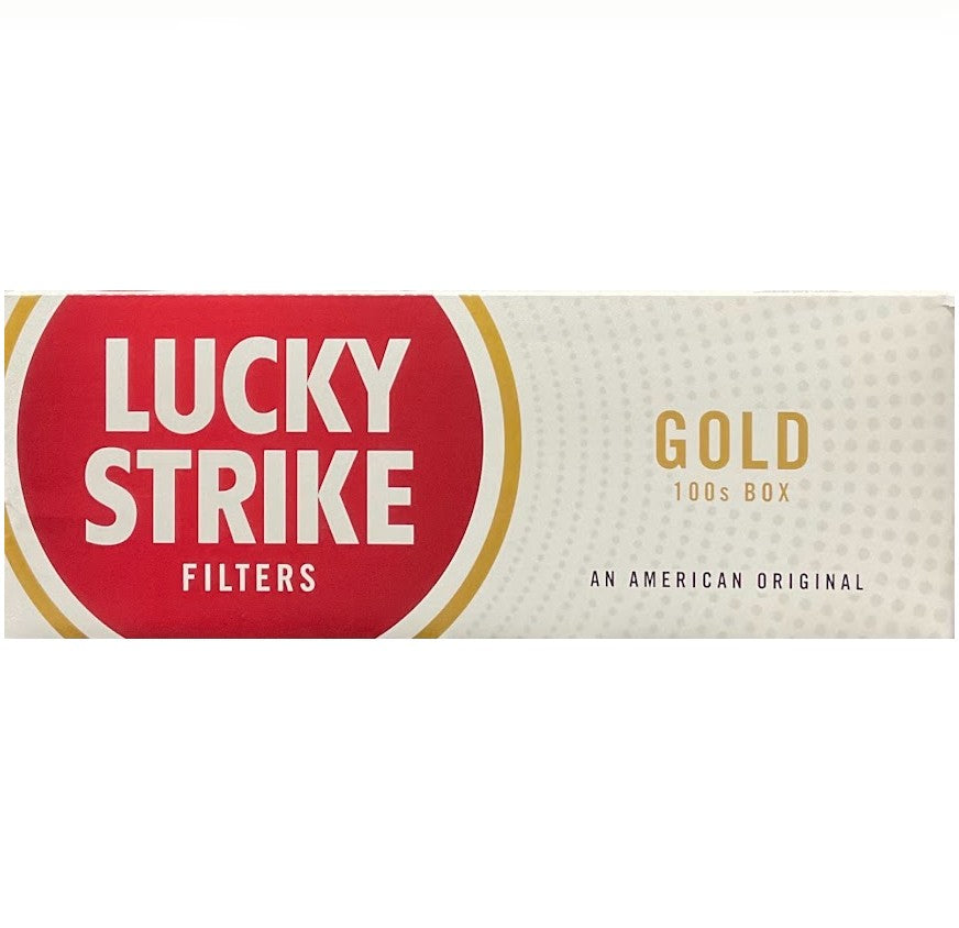 LUCKY STRIKE GOLD 100BX