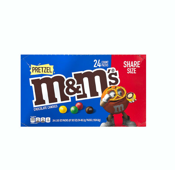 M&M PREZEL KING 24CT