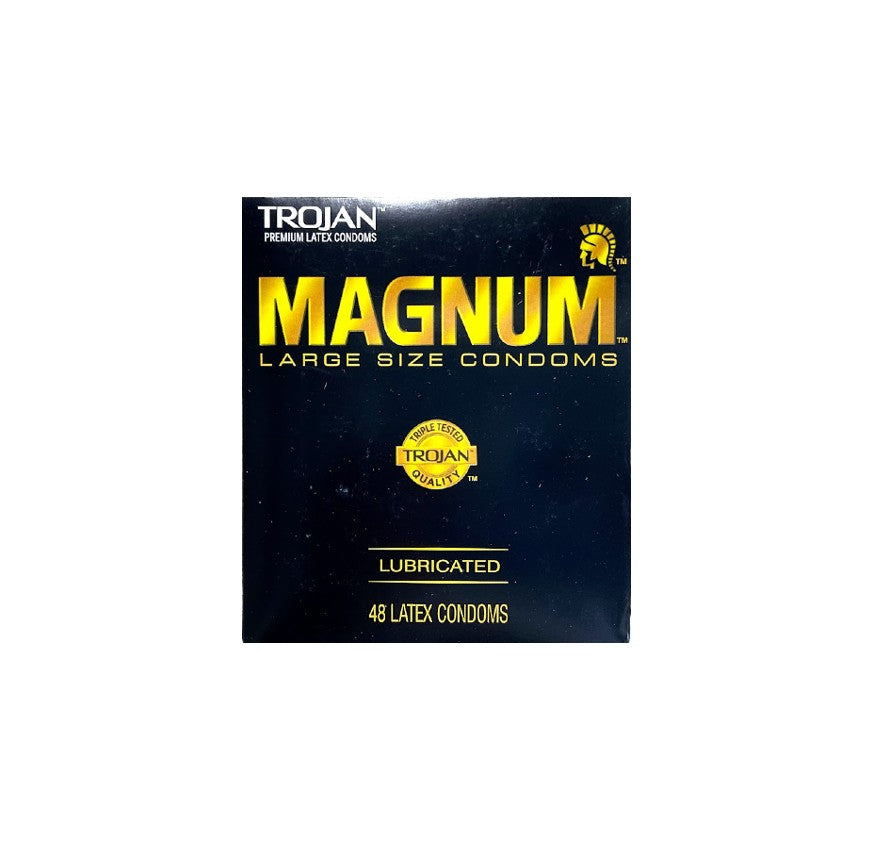 TROJAN MAGNUM JAR 48CT
