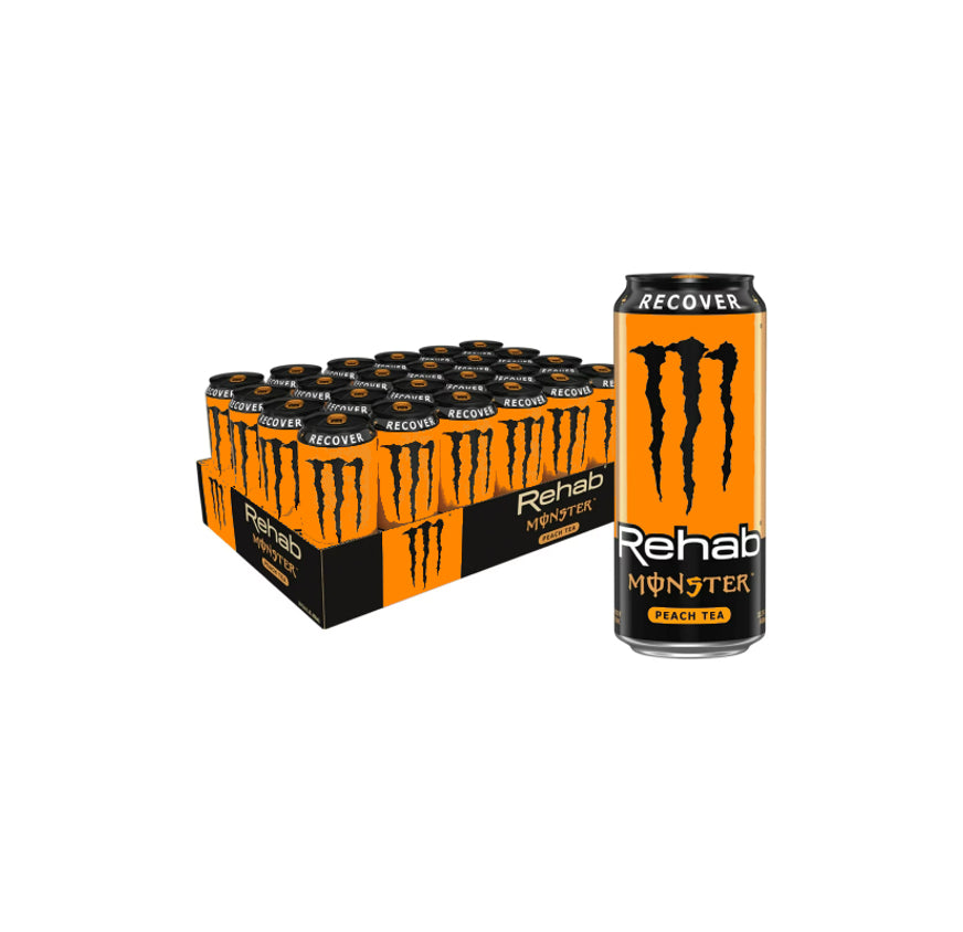 MONSTER 16oz24CT REHAB Peach