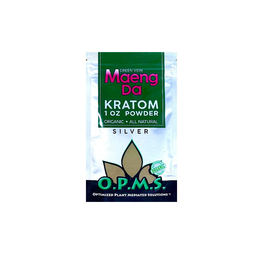 OPMS KRATOM SILVER 1oz MANGDA