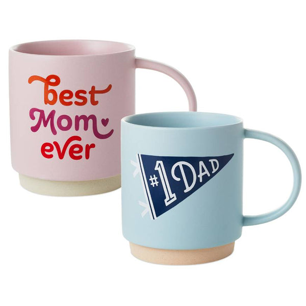STAR MOM/DAD CUPS COFFEE