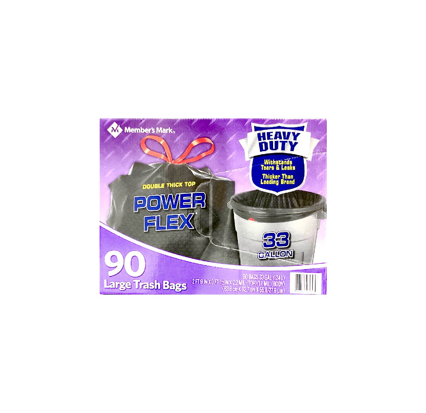 TRASH BAG MM 33G 90CT