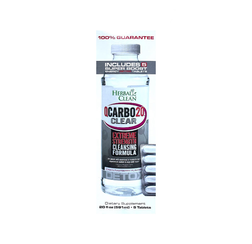 QCARBO 20 CLEAR EXTREME DETOX