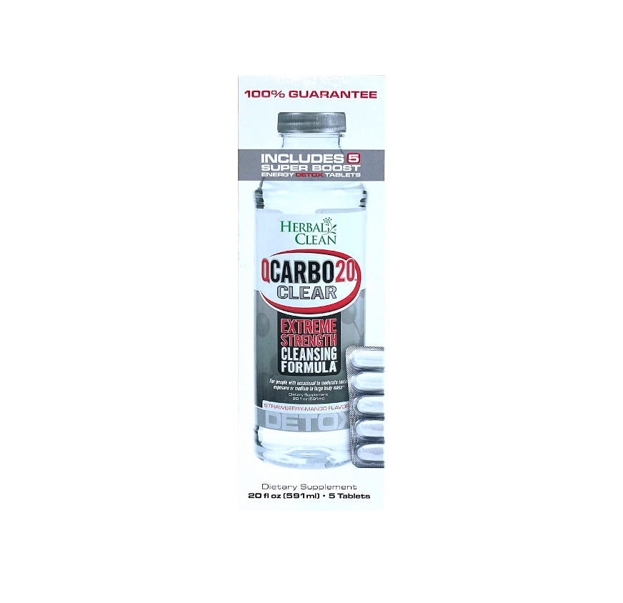 QCARBO 20 CLEAR EXTREME DETOX